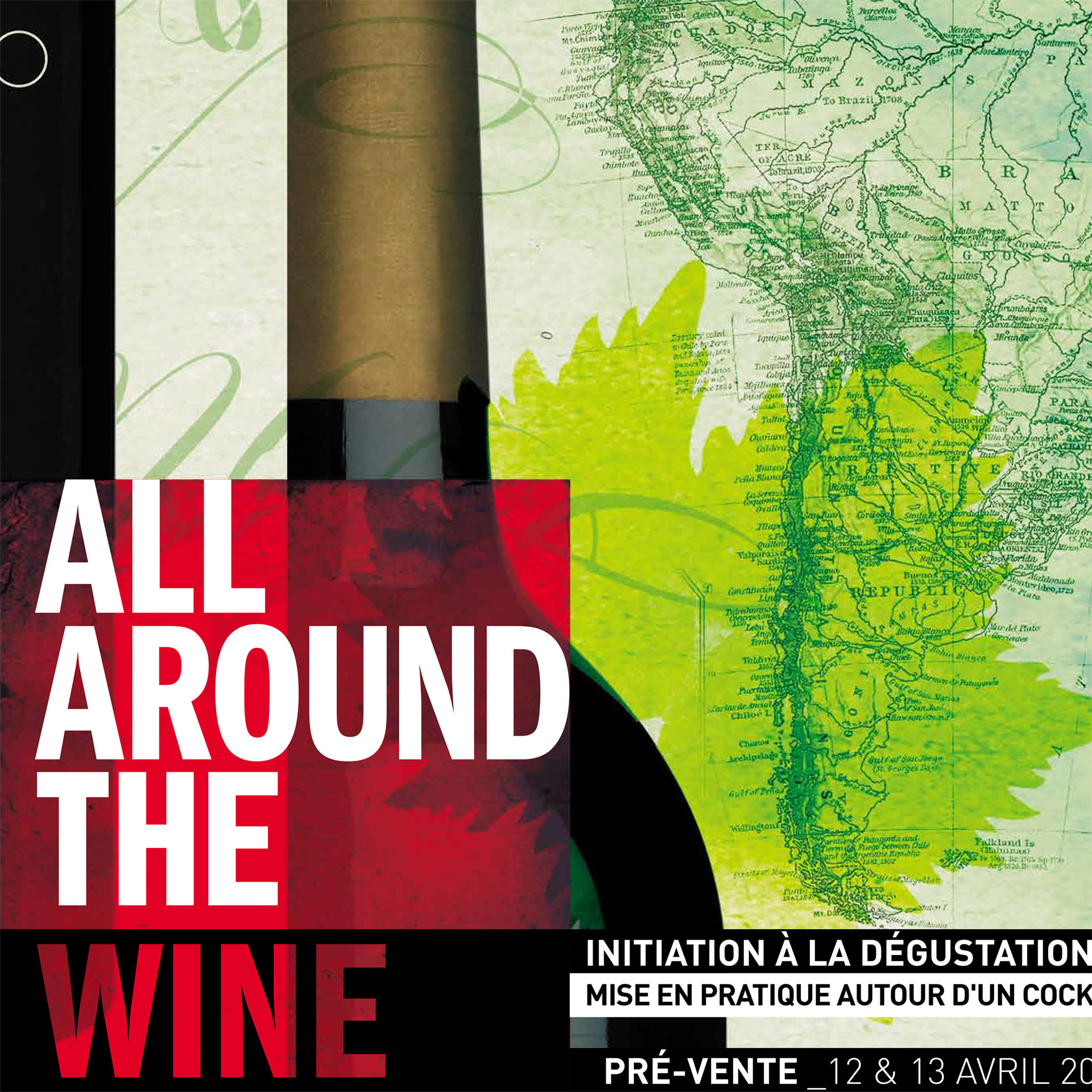 ECE Bordeaux, All around the wine 2011, affiche de l’événement