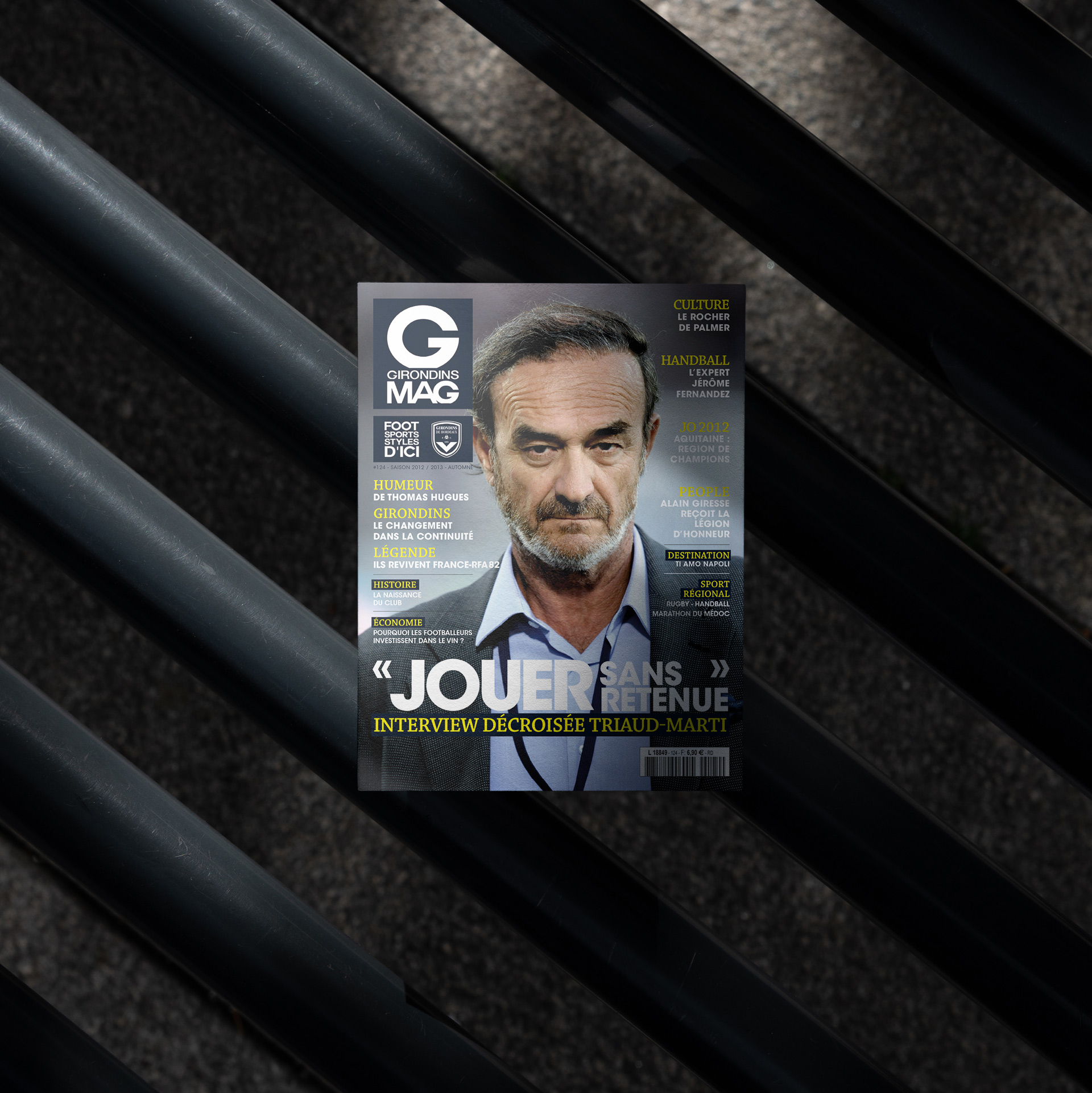 FC Girondins de Burdeos, creación del nuevo diseño de la revista oficial del Club «Girondins Mag»