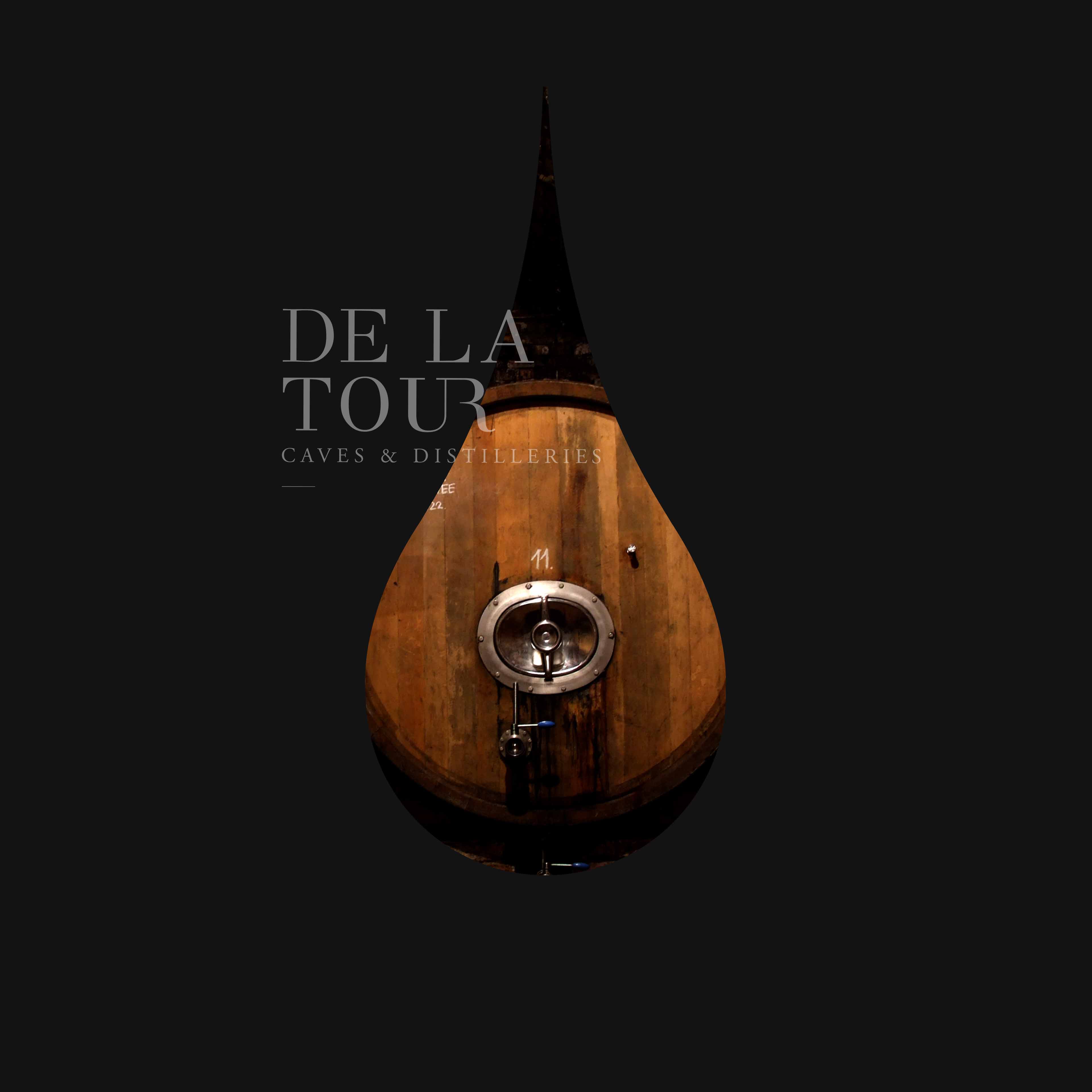 Distillerie De La Tour, création du logo et de la charte graphique