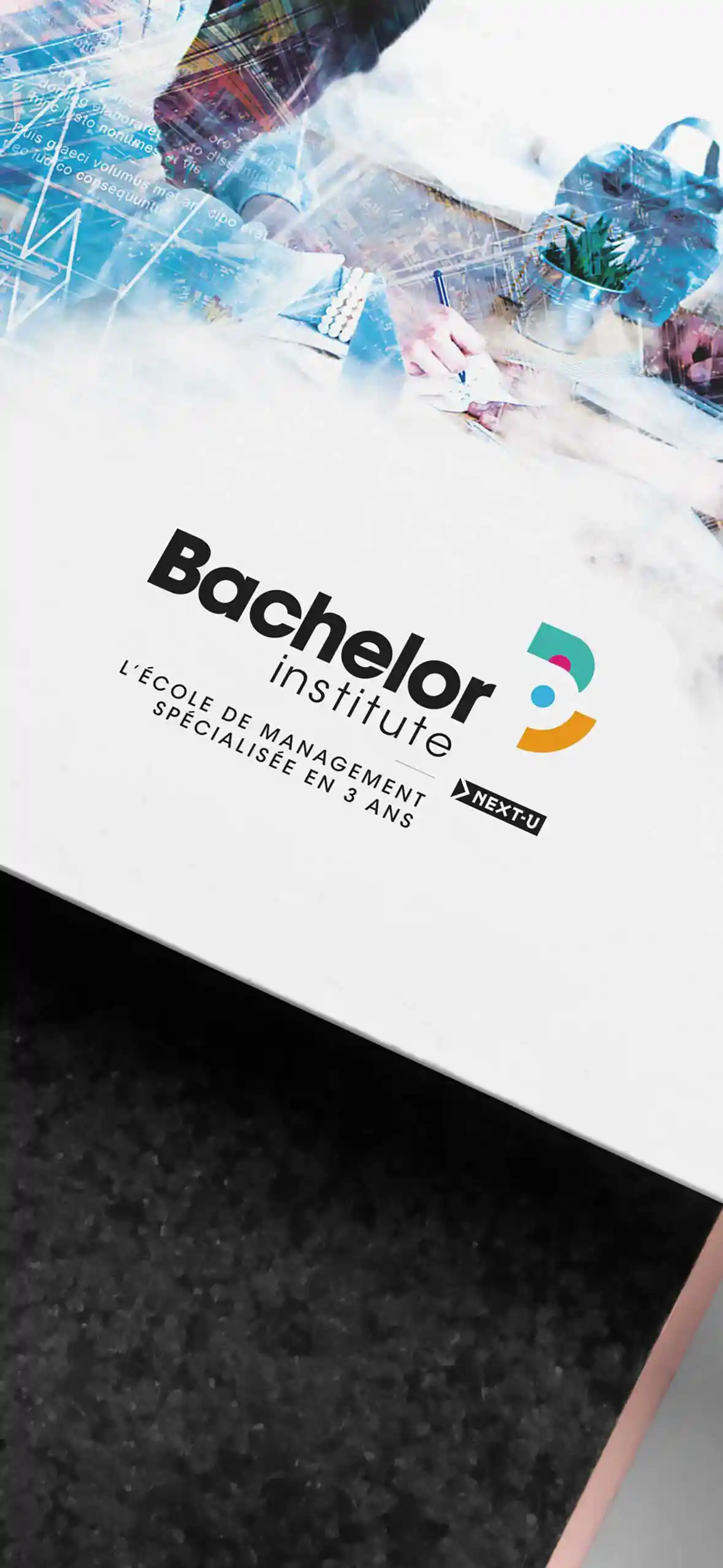 Bachelor Institute, création du logotype et des codes graphiques de l’école